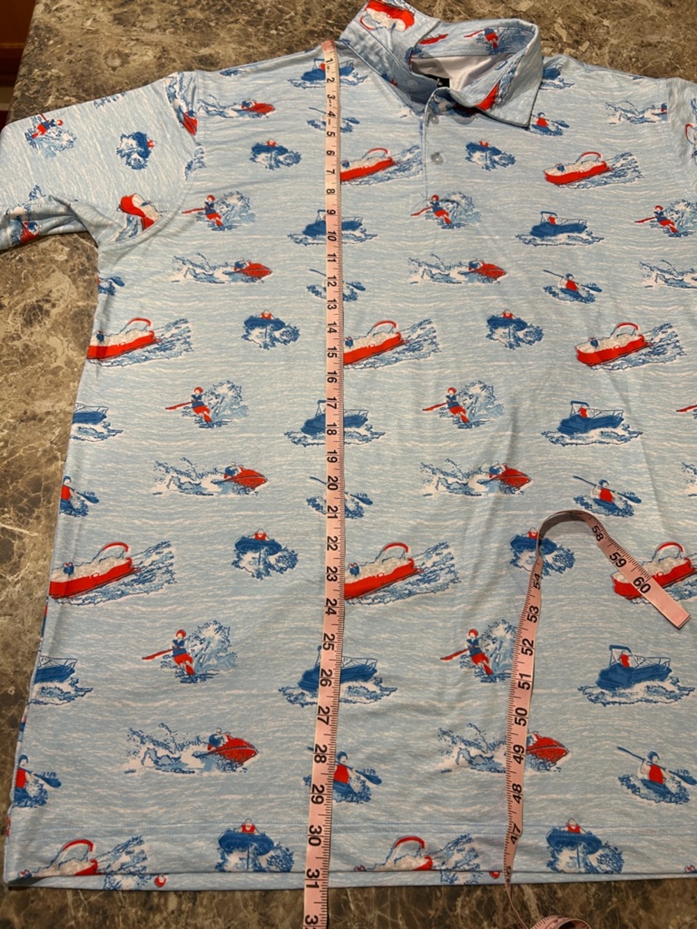 Waggle Golf Short Sleeve Polo Shirt - Picture 7 of 7
